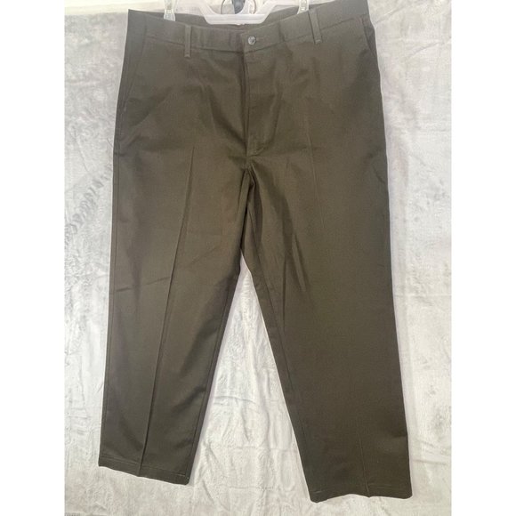 Lee Mens size 40 x 29 Brown Focus on quality performance Khakis Pants - Picture 16 of 16